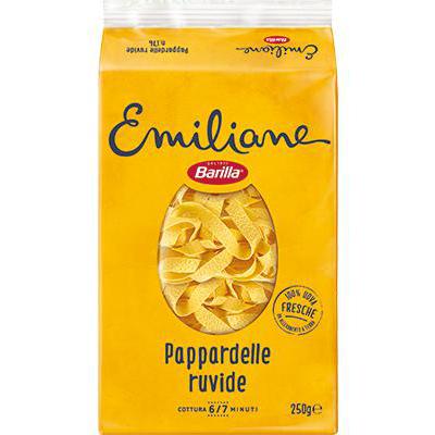 BARILLA EMILIANE PAPPARDELLE GR.250 UOVO N176