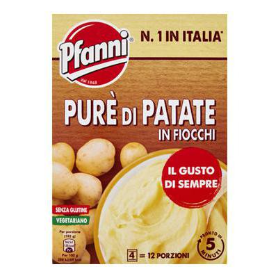 PFANNI PURE'DI PATATE IN FIOCCHI GR.75X4