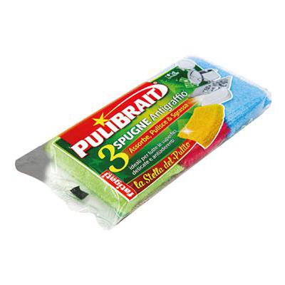PULIBRAIT SPUGNE ANTIGRAFFIO X3PZ