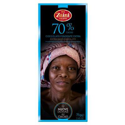 ZAINI TAVOLETTA FONDENTE 70% GR.75