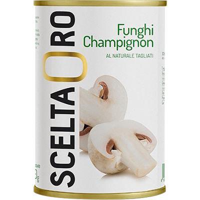 SCELTAORO FUNGHI CHAMPIGNON ALNATURALE GR.425 LATTA