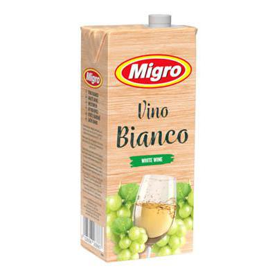 MIGRO VINO BRICK BIANCO 10.5°LT.1