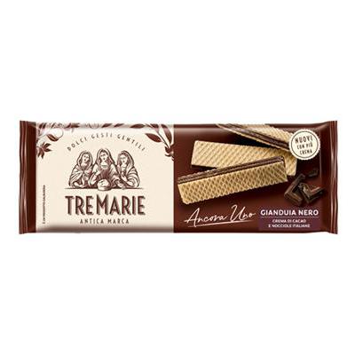 TREMARIE WAFER GIANDUIA NERA GR.175 - Emporio Amato