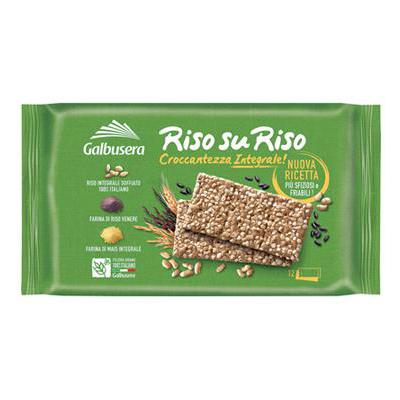 GALBUSERA RISOSURISO CRACKERSINTEGRALI GR.380