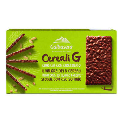 GALBUSERA CEREALIG CRAKERS RICOPERTO LATTE GR.150
