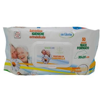 SALVIETTINE IGIENICHE CM.30X20CAMOMILLA X50 PEZZI