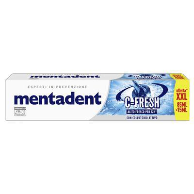 MENTADENT DENTIFRICIO C-FRESHXXL ML.85+15