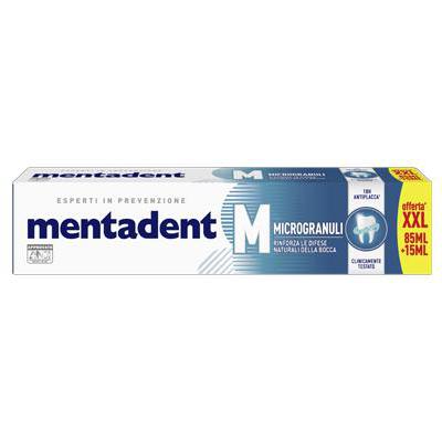 MENTADENT DENTIFRICIO MICROGRANULI XXL ML.85+15