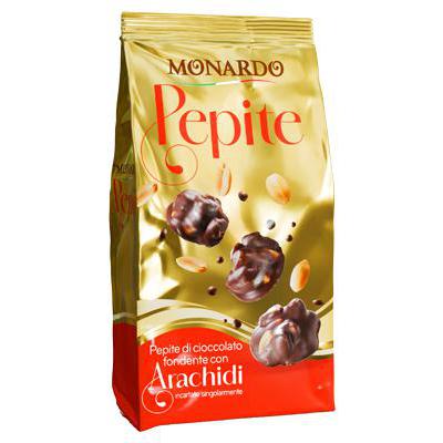 MONARDO PEPITE CIOCCOLATO FONDENTE/ARACHIDI GR.120
