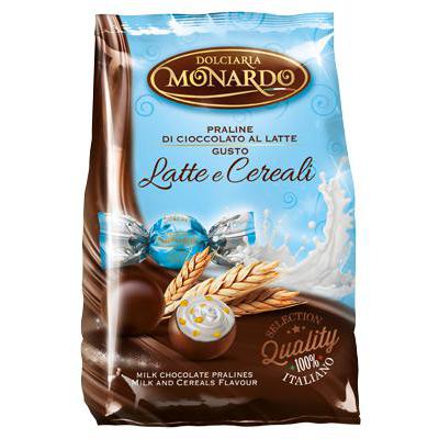 MONARDO PRALINE LATTE E CEREALI GR.100