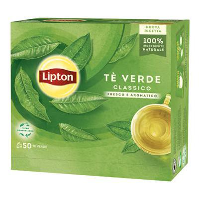 LIPTON TEA VERDE 50 FILTRI