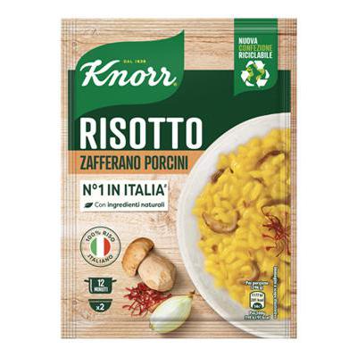 KNORR RISOTTO ZAFFERANO/FUNGHIPORCINI GR.175