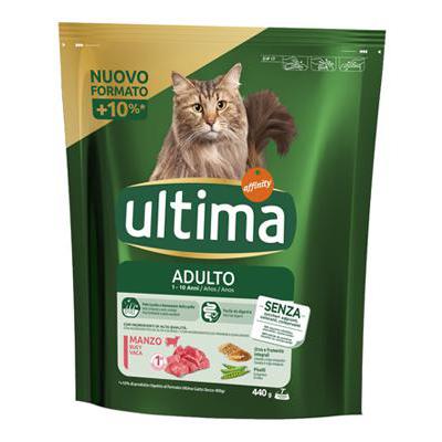 ULTIMA CAT MANZO E RISO GR.400