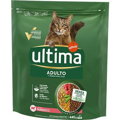 ULTIMA CAT MANZO E RISO GR.440