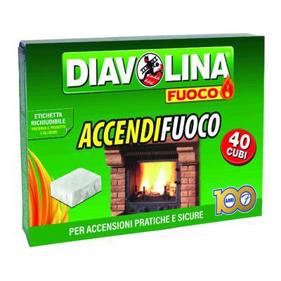 DIAVOLINA ACCENDIFUOCO X 40 PZ.