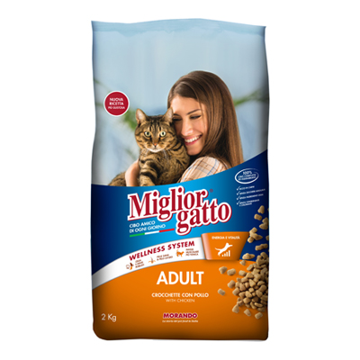 MIGLIOR GATTO CROCCANTINI KG.2POLLO/TACCHINO