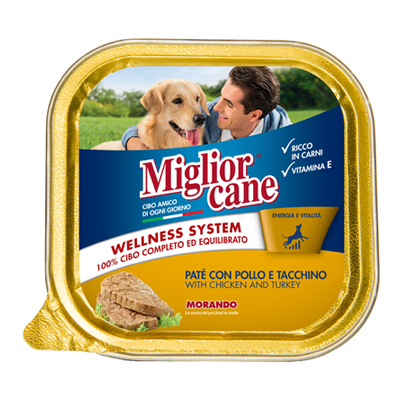 MIGLIOR CANE VASCHETTA GR.150POLLO/TACCHINO