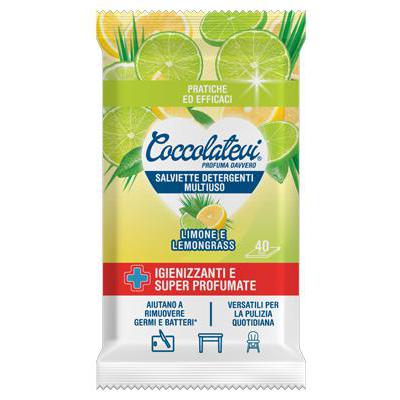 COCCOLATEVI SALVIETTE DETERGENTI MULTIUSO LIMONE/LEMONGRASS