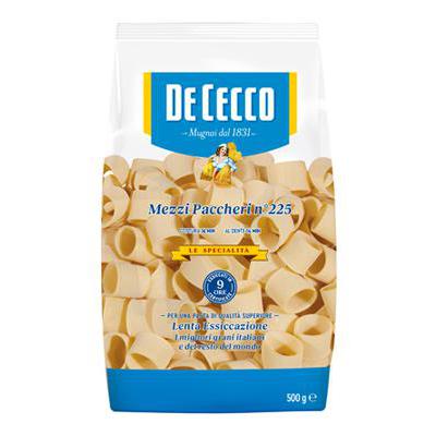 DE CECCO SPECIALITA' MEZZI PACCHERI N.225 GR.500