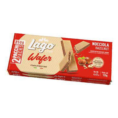 LAGO WAFER NOCCIOLA GR.125 X 2