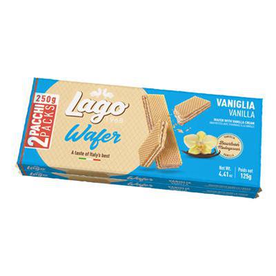 LAGO WAFER VANIGLIA GR.125 X 2