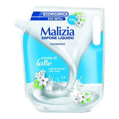 MALIZIA ECORICARICA SAPONE LIQUIDO LATTE LT.1