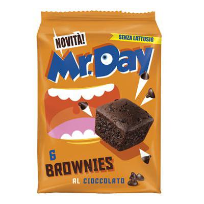 MR DAY BROWNIES CIOCCOLATO GR.210 X 6 PZ