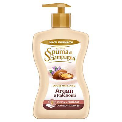 SPUMA SCIAMPAGNA SAPONE LIQUIDO MANI ARGAN/PATCHOULI ML.430
