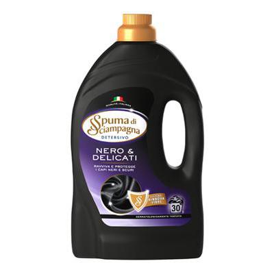 SPUMA SCIAMPAGNA DETERSIVO NERO/DELICATI LT.1,35  RAVVIVA/PR