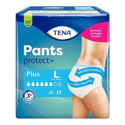 TENA DISCREET PANTS PLUS X8 L