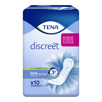 TENA DISCREET EXTRA X10