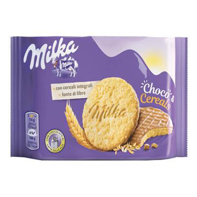 MILKA CHOCO/CEREALS GR.42BISCOTTI