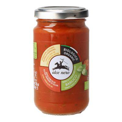 ALCENERO SUGO BASILICO BIO GR.200