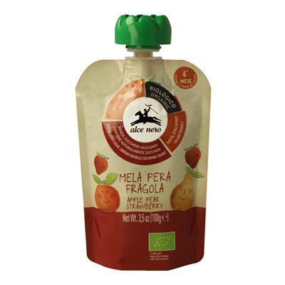 ALCENERO PUREA MELA/PERA/FRAGOLA GR.100
