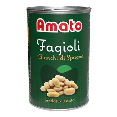 AMATO FAGIOLI SPAGNA GR.400LATTINA A