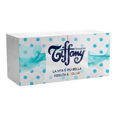 TIFFANY TOVAGLIOLI X76 POIS DECORATO 2VELI 33X33