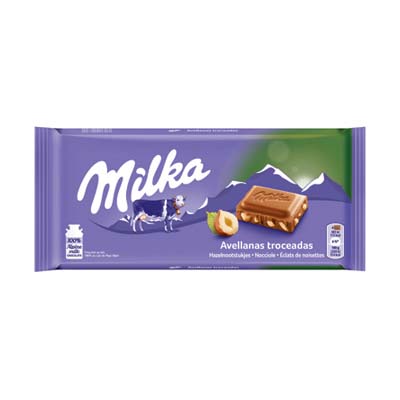 MILKA TAVOLETTA CIOCCOLATO NOCCIOLE GR.90