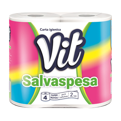 VIT CARTA IGIENICA X 4 ROTOLISALVASPESA