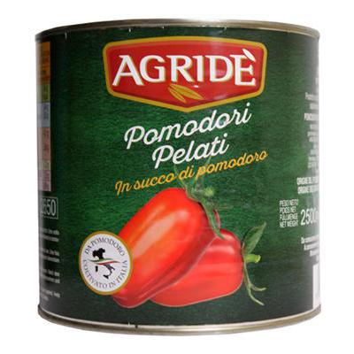AGRIDE' POMODORI PELATI KG.2.5