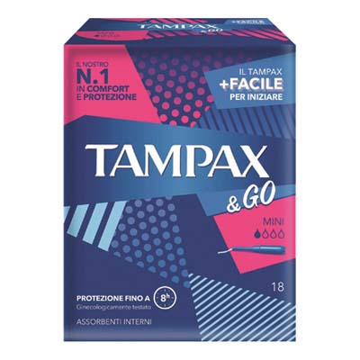TAMPAX & GO MINI X18