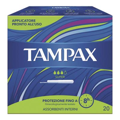 TAMPAX BLUEBOX X20 SUPER