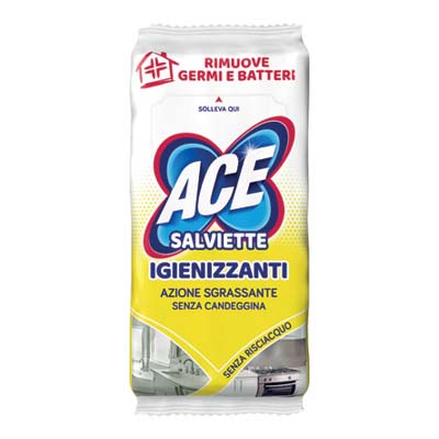 ACE SALVIETTINE IGIENIZZANTI SGRASSANTI X40