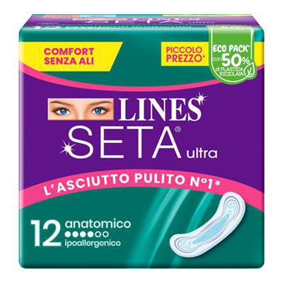 LINES SETA ULTRA ANATOMICO X 12