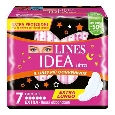 LINES IDEA ULTRA FLUSSI ABBONDANTI X7