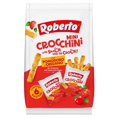 ROBERTO MINI CROCCHINI POMODORO E ORIGANO GR.150