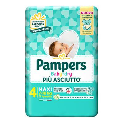 PAMPERS BABY DRY MAXI X 19