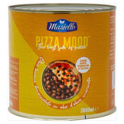 PIZZA MOOD OLIVE LECCINO DENOCCIOLATE MARINATE IN OLIO DI OL