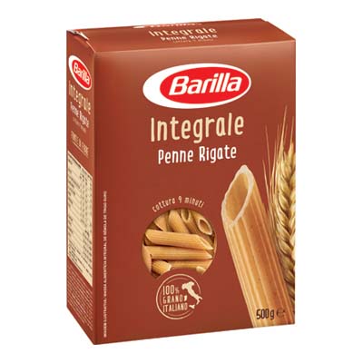 BARILLA PENNE RIGATE INTEGRALIGR.500