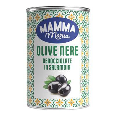 MAMMA MARIA OLIVE NERE DENOCCIOLATE SALAMO.KG.4.25