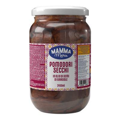 MAMMA MARIA POMODORI SECCHI INOLIO SEMI KG.3.100